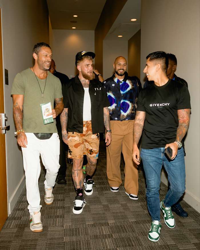 Jake Paul, Professional Soccer Player Yohan Benalouane, Avalon Founder Deiver Montes 